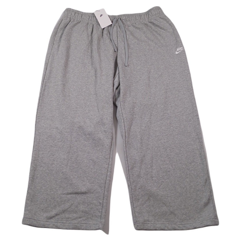 Nike Club Fleece Sweatpants Womens 2X Plus Size Sportswear Mid-Rise Wide-Leg NEW